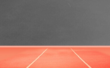 Naklejka premium Digitally generated image of playing field