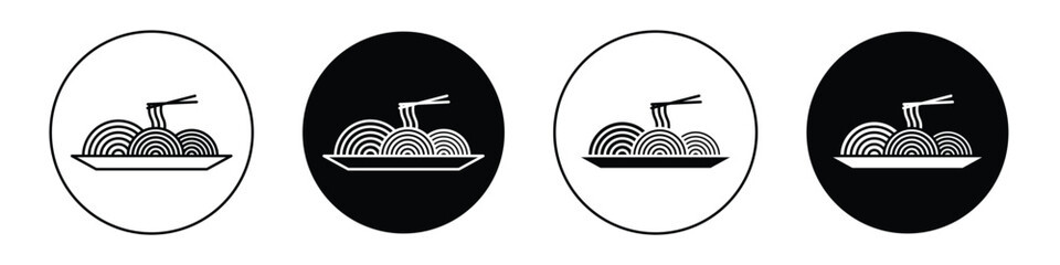 Spaghetti pasta icon