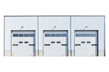 Contemporary Commercial Warehouse Facade