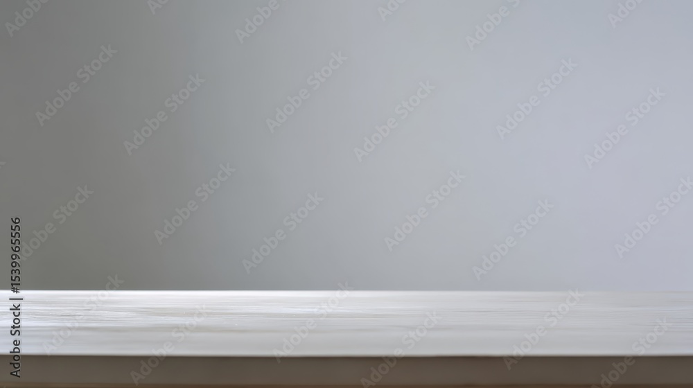 Poster Minimalist gray gradient studio wall with smooth texture and subtle color transition, ideal as a neutral background for creative projects and professional displays