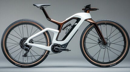 Sleek Electric Gravel Bike Design