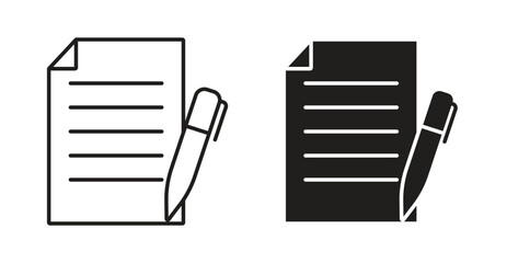 Registration paper icon