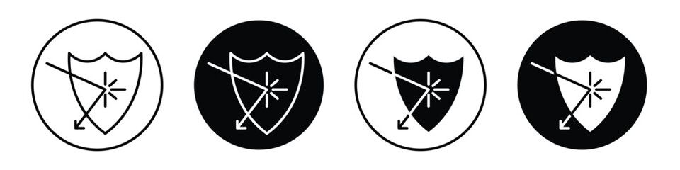 Protection from attack icon