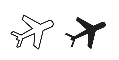 Fototapeta premium Plane icon