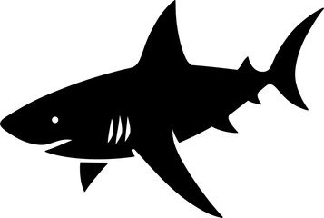 Simple shark illustration