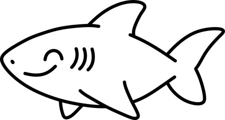 illustration of shark