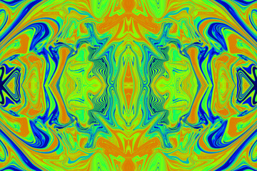 Colorful Liquid Abstract Background
