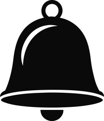 Bell Silhouette Vector Illustration 
