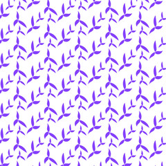 seamless pattern with blue flowers