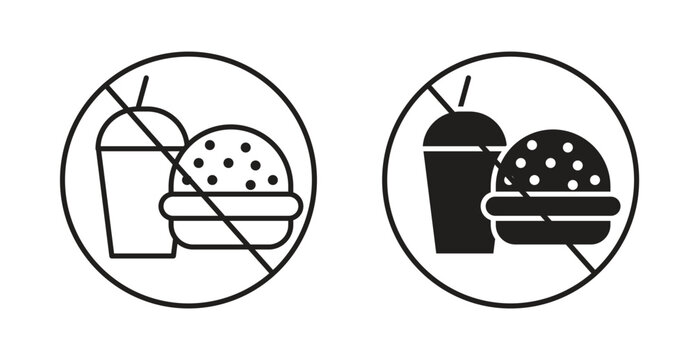 No food allowed sign