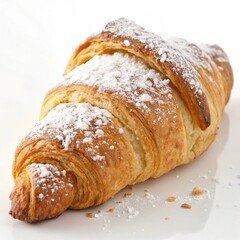 croissant on a white plate
