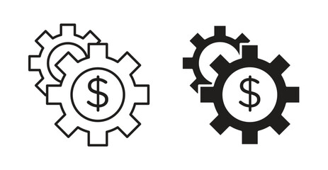 Money processes icon