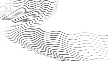 abstract simple black thin to thick flag line pattern can be used background.