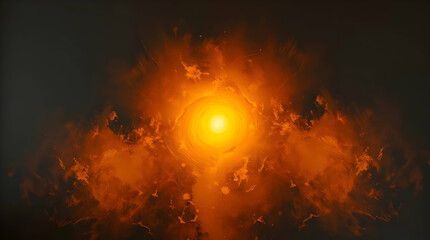 black dark orange glowing grainy gradient background noise texture wallpaper