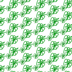 seamless pattern with leaves