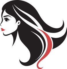 This collection of black and white images showcases various women's hairstyles, ranging from short bobs to long, flowing locks, with some featuring braids or headwear