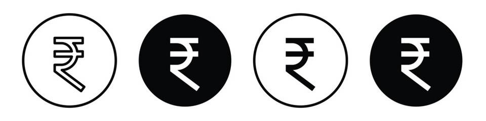 Indian rupee icon