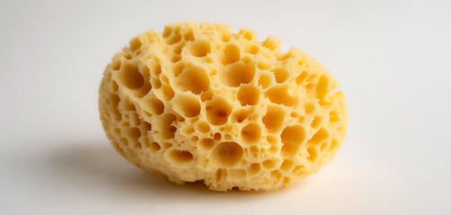 Close-up of Natural Loofah Texture generative ai