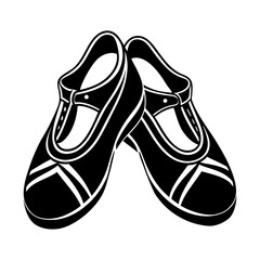 Find black mary jane shoes vector illustration perfect for fashion design projects and more ideas online