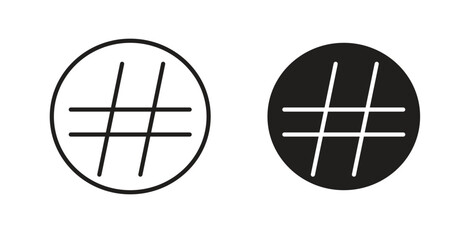 Hashtag icon