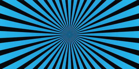 Dynamic blue and black burst abstract illustration suitable for backgrounds and graphic designs