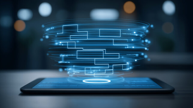 Interactive Process Model with Robo-Agent and Data Spiral