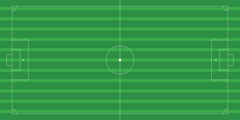 Football field. Football field lines style. Black field and stadium outline scheme on white background eps10.