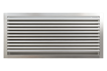 Sleek Stainless Steel Ventilation Panel
