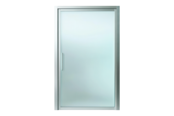 Modern Frosted Glass Sliding Door