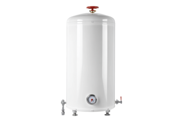 Modern White Water Tank for Home Heating