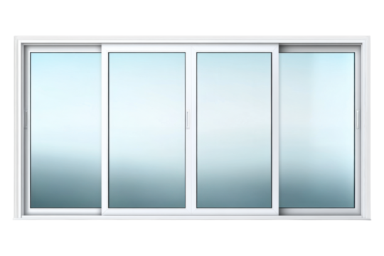 Elegant White Sliding Glass Doors for Modern Homes