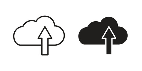Cloud upload icon