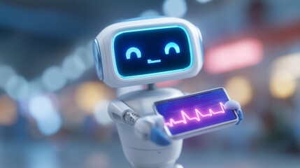 Hospital Assistant Robot Delivering Medication in Healthcare Setting