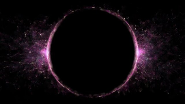 Dust Particles Ring - Set of 4