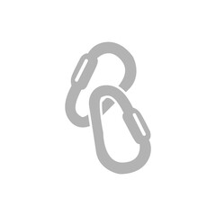 carbine icon on white background, vector illustration