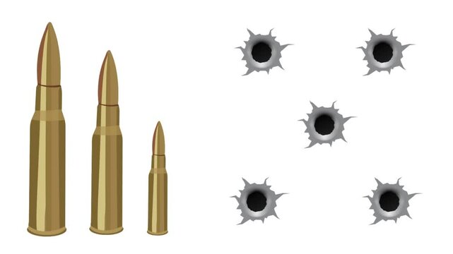 War video footage with graphic motion