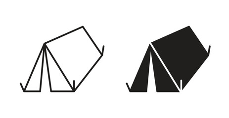 Camping icon © Espinoza