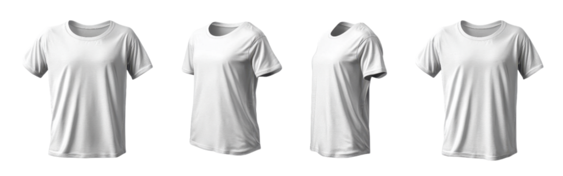 Blank White T-Shirt Mockup