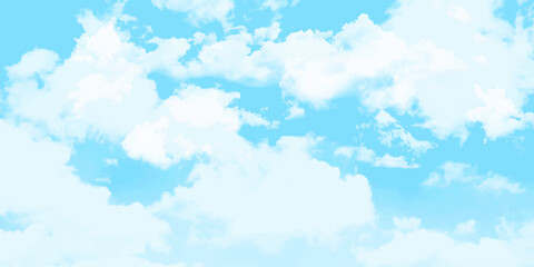 Natural sky beautiful blue and white texture blue sky background with white clouds during day clouds background