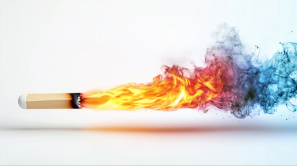 Wooden matches, wooden matches with burning fire, matches surrounded by fire, memories of wood burned by fire, metric fire shadow