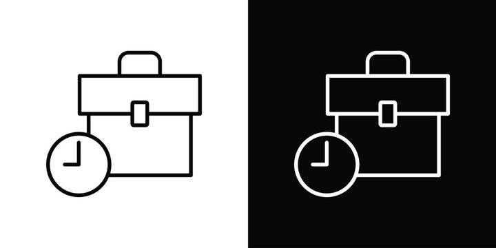 Work experience icon Design Template vector set for graphic work