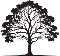  Tree silhouette Vector | Minimalist & Trendy Tree Silhouette Design | Unique & Stylish Tree Artwork for Vector design
