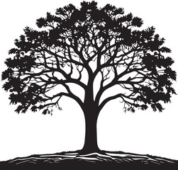  Tree silhouette Vector | Minimalist & Trendy Tree Silhouette Design | Unique & Stylish Tree Artwork for Vector design
