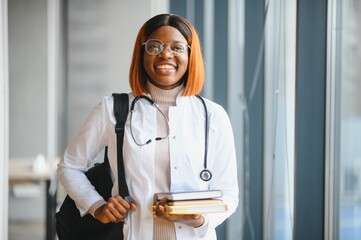 african american girl medical student