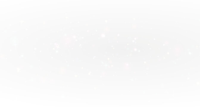 Shiny christmas glitter png. Glowing sparkle and magic light particles on transparent texture. Festive design for holiday celebration, card background, or fantasy flare.