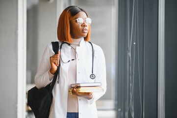 african american girl medical student