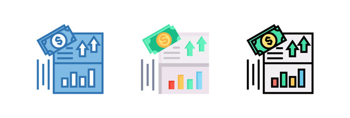 Investment Report Icon
