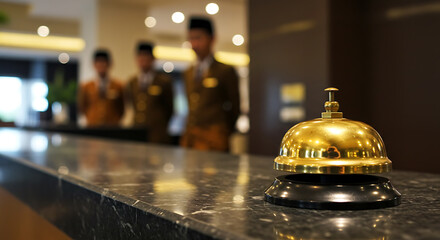 Hotel Reception Bell: Luxury Service and Hospitality