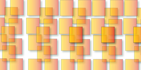 yellow and white abstract 3D background with squares, textured geometric backdrop, abstract textured blocks. Geometric shapes overlap creating harmonious abstract .