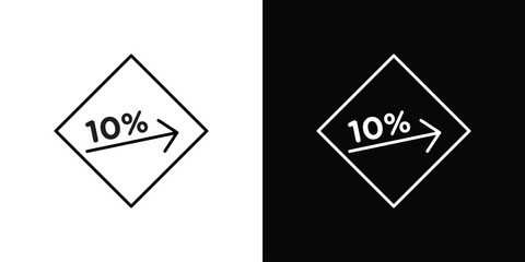 Steep slope ahead signs Design Template vector set for graphic work